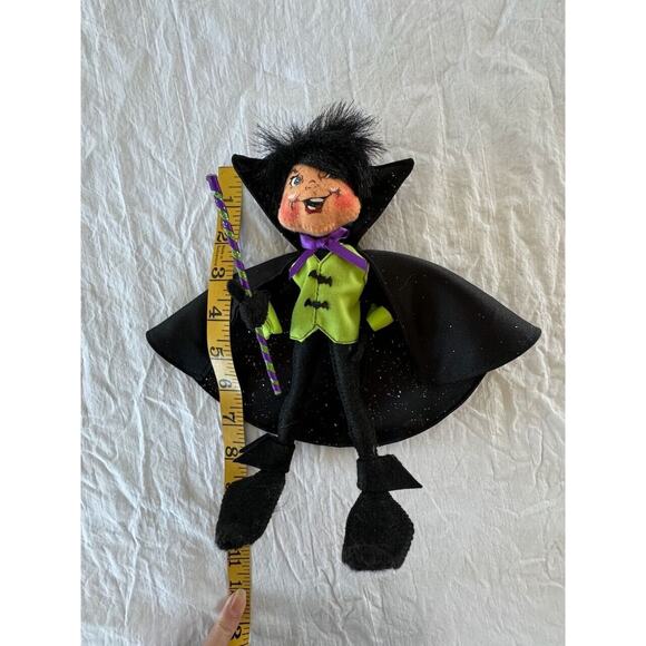 2009 Annalee Halloween Dracula Vampire Doll 8" Tall Halloween Decoration - Picture 9 of 9